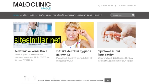 maloclinics.cz alternative sites