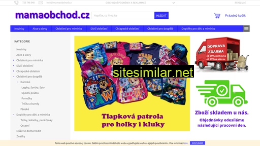 mamaobchod.cz alternative sites