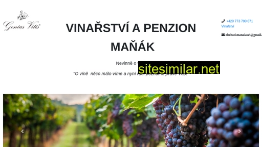 manakovi.cz alternative sites