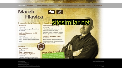 marekhlavica.cz alternative sites