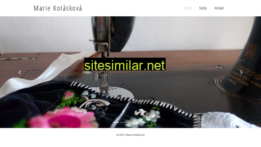 mariekotaskova.cz alternative sites