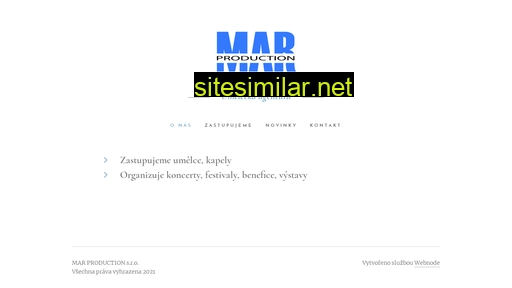 marproduction.cz alternative sites