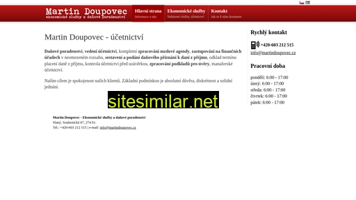 martindoupovec.cz alternative sites