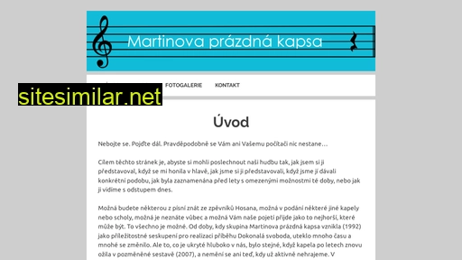 martinovaprazdnakapsa.cz alternative sites