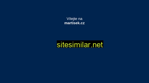 martisek.cz alternative sites