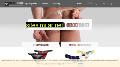 martistore.cz alternative sites