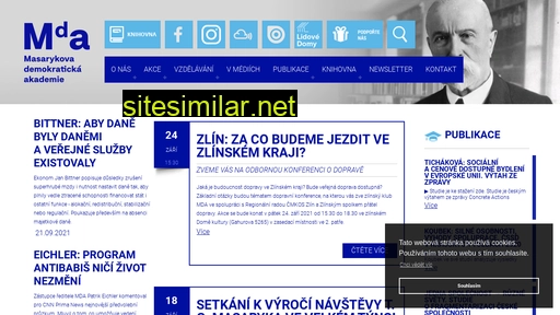 masarykovaakademie.cz alternative sites