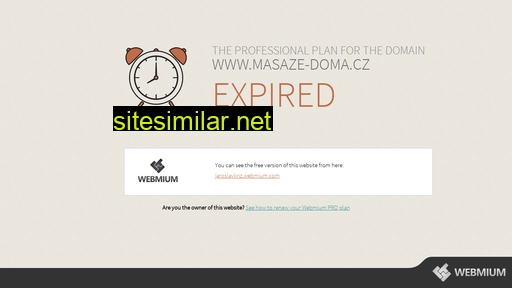 masaze-doma.cz alternative sites