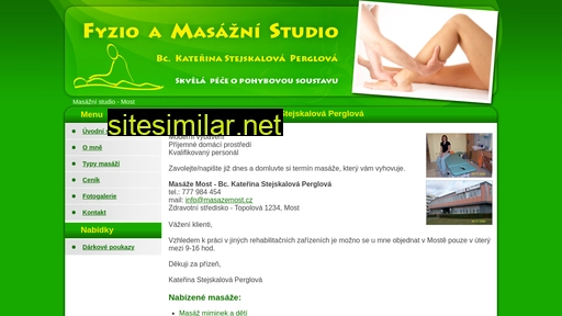 masazemost.cz alternative sites