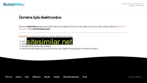 masazkrabice.cz alternative sites