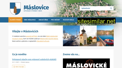maslovice.cz alternative sites
