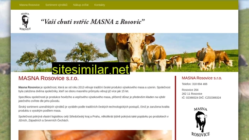 masnarosovice.cz alternative sites