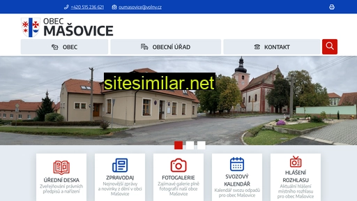 masovice.cz alternative sites