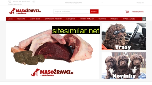 masozravci.cz alternative sites