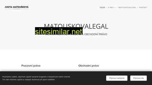 matouskovalegal.cz alternative sites