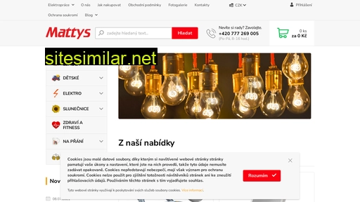 mattys.cz alternative sites
