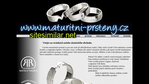 Maturitni-prsteny similar sites