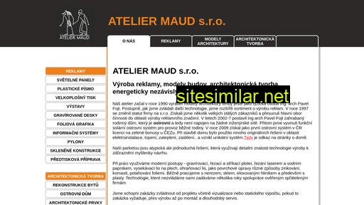maud.cz alternative sites