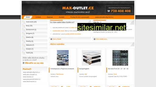 max-outlet.cz alternative sites