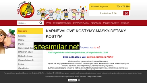 maxi-karneval.cz alternative sites