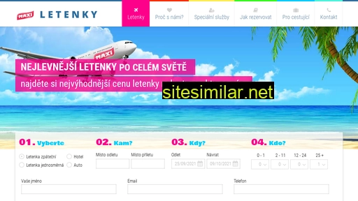 maxi-letenky.cz alternative sites