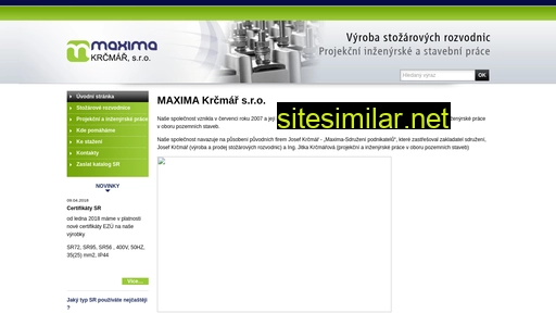 maximakrcmar.cz alternative sites