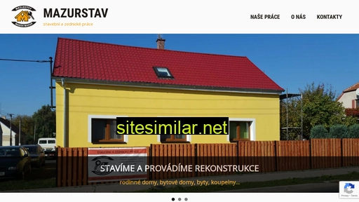 mazurstav.cz alternative sites