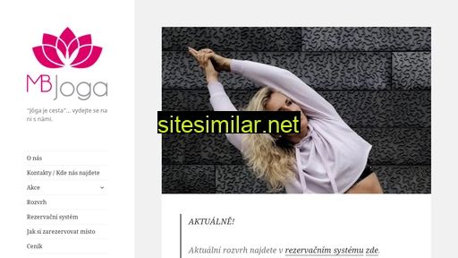 mbjoga.cz alternative sites
