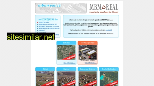 mbmreal.cz alternative sites