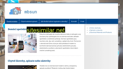 mbsun.cz alternative sites
