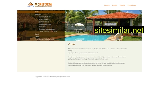 mcreform.cz alternative sites