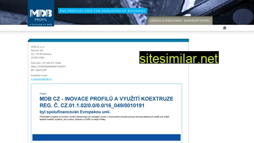 mdbcz.cz alternative sites