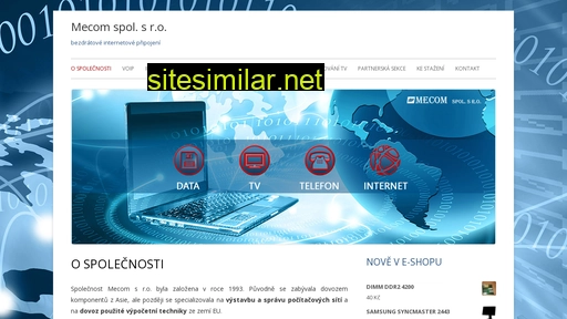 mecom.cz alternative sites