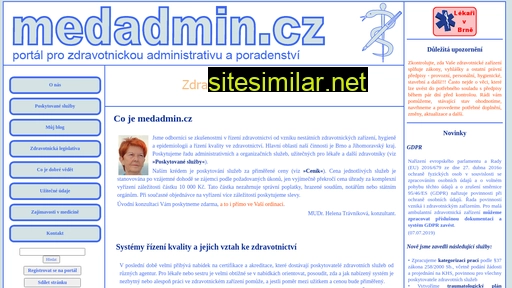 medadmin.cz alternative sites