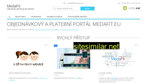 medafit.cz alternative sites