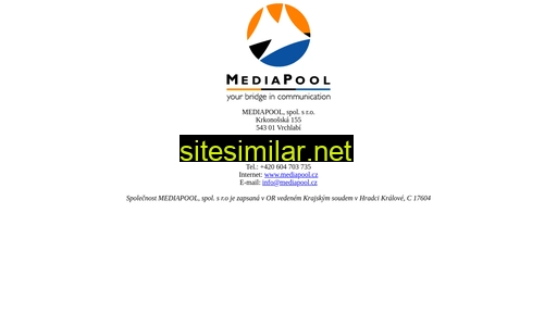mediapool.cz alternative sites