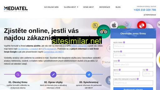 mediatel.cz alternative sites