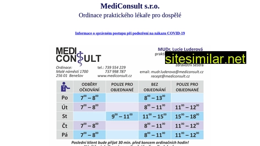 mediconsult.cz alternative sites