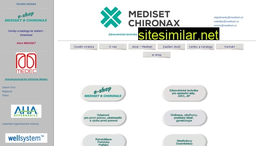 mediset.cz alternative sites