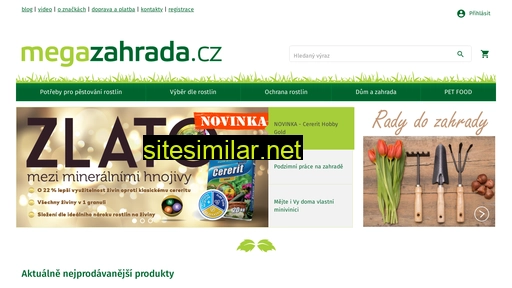 megazahrada.cz alternative sites