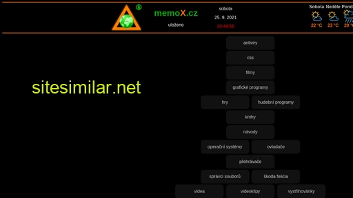 memox.cz alternative sites