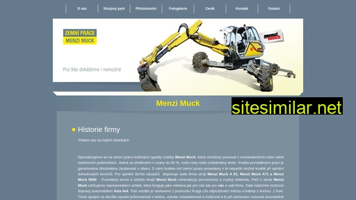 menzi-muck.cz alternative sites