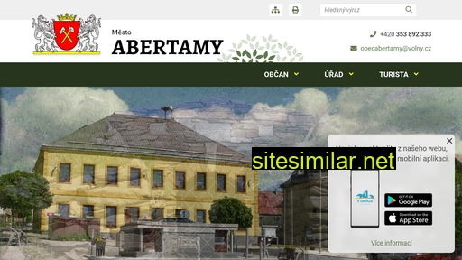 mesto-abertamy.cz alternative sites