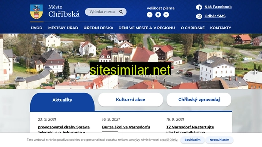 mesto-chribska.cz alternative sites