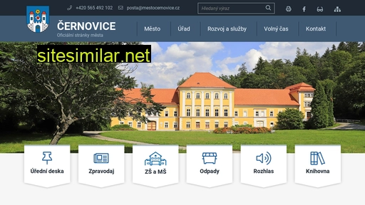 mestocernovice.cz alternative sites