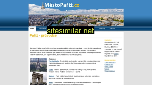 mestopariz.cz alternative sites