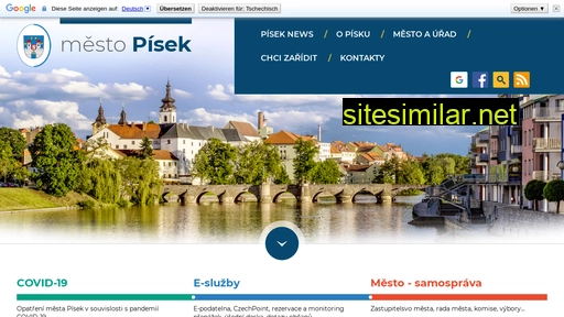 mesto-pisek.cz alternative sites