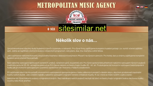 metropolitanmusic.cz alternative sites