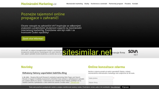 mezinarodni-marketing.cz alternative sites