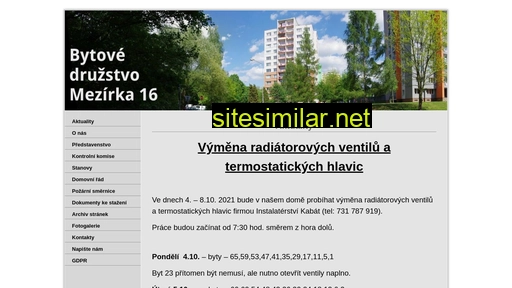 mezirka16.cz alternative sites